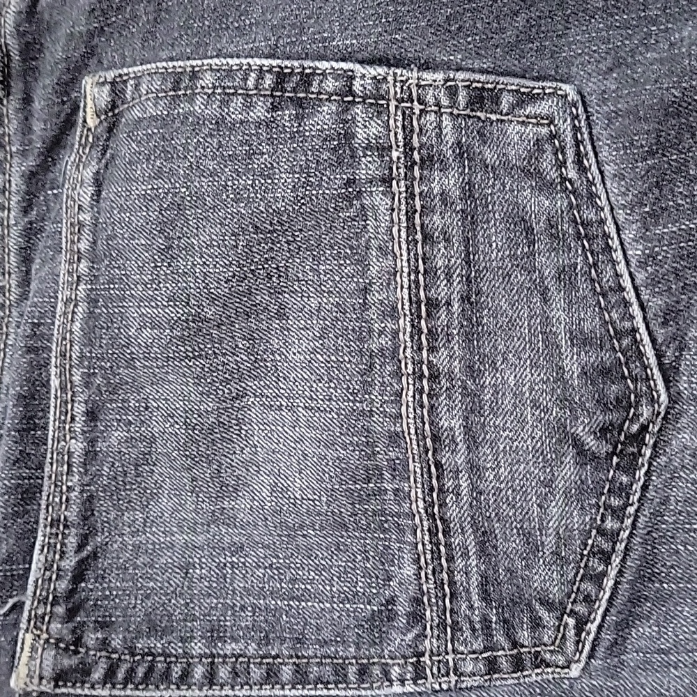 Men's Black Denim Jeans - Picture 2 of 6